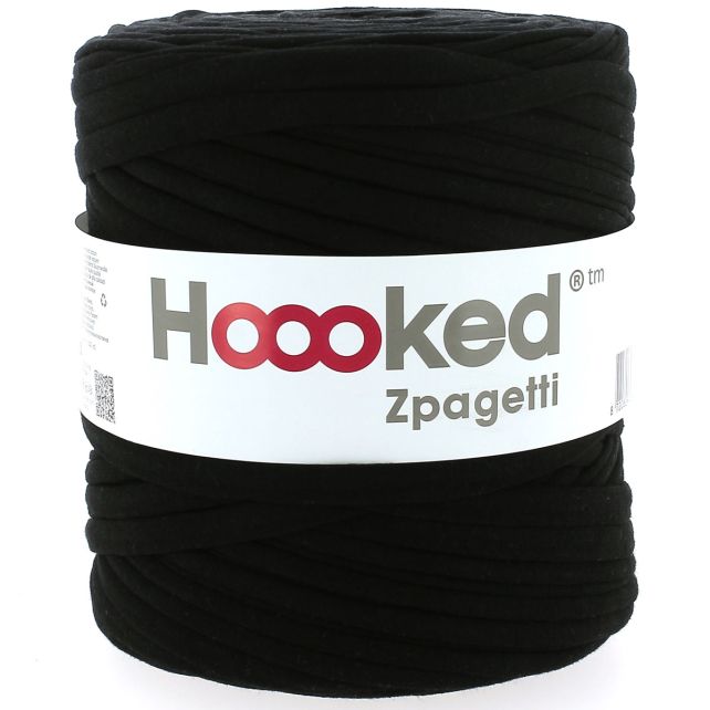 Zpagetti Cotton Yarn Black to Black