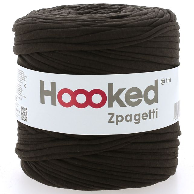Zpagetti Cotton Yarn Brown Construction