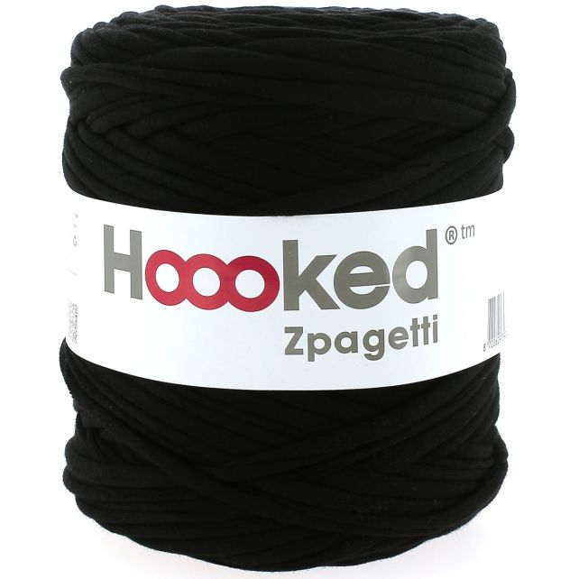 Zpagetti Cotton Yarn Black Tank