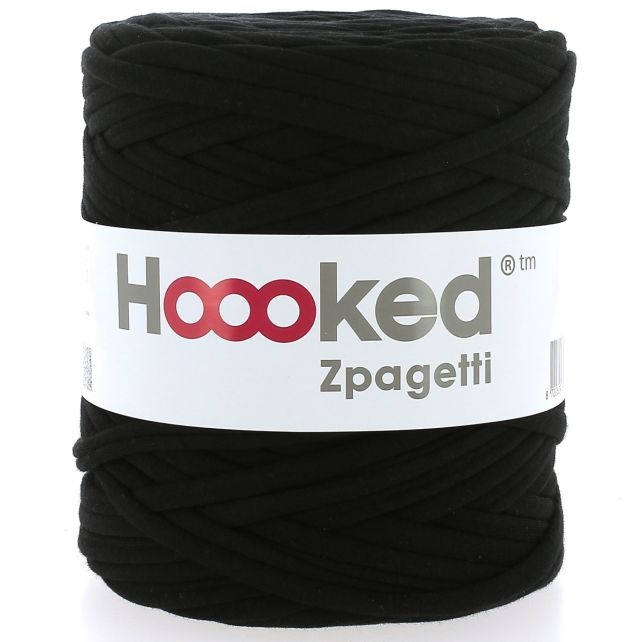 Zpagetti Cotton Yarn Black Twist