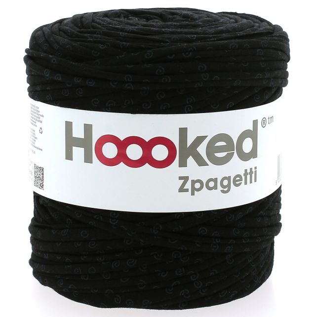 Zpagetti Cotton Yarn Points In Black