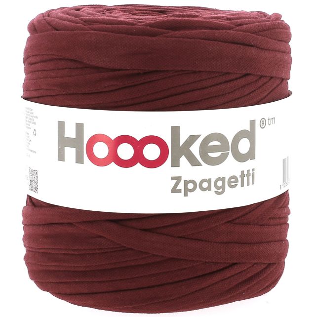 Zpagetti Cotton Yarn Flaxem Bordeaux
