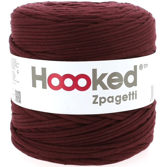 Zpagetti Cotton Yarn Deep Plum Red