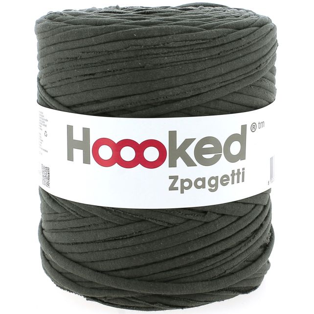 Zpagetti Cotton Yarn Greenish Anthracite