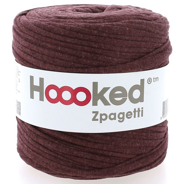 Zpagetti Cotton Yarn Bordeaux Winter Blanket