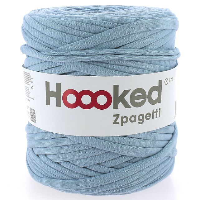Zpagetti Cotton Yarn Blue Shirt