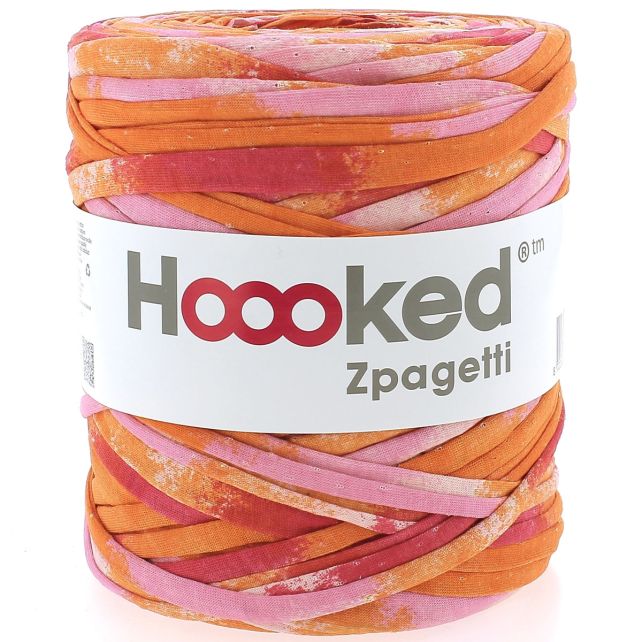 Zpagetti Cotton Yarn Mango Raspberry