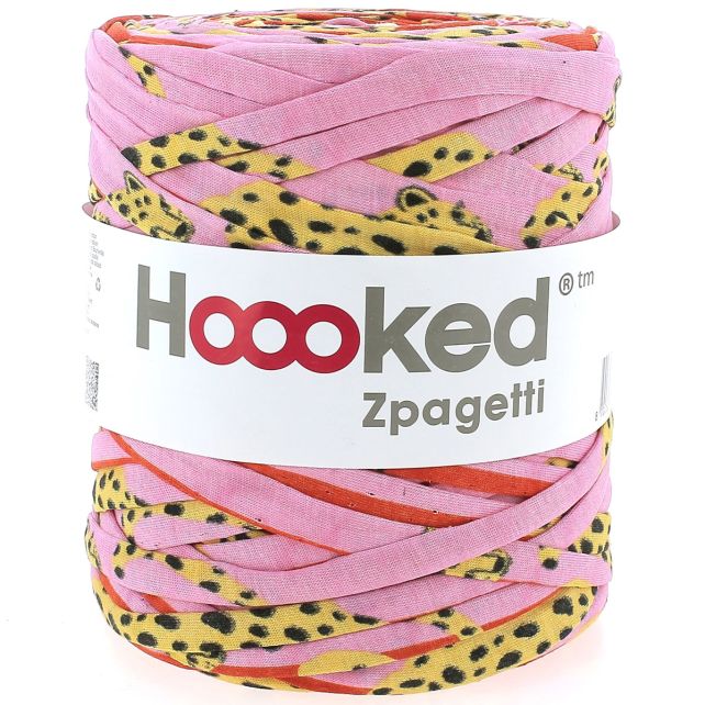 Zpagetti Cotton Yarn Pink Cheetah