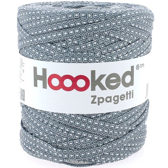 Zpagetti Cotton Yarn Geometric Blue