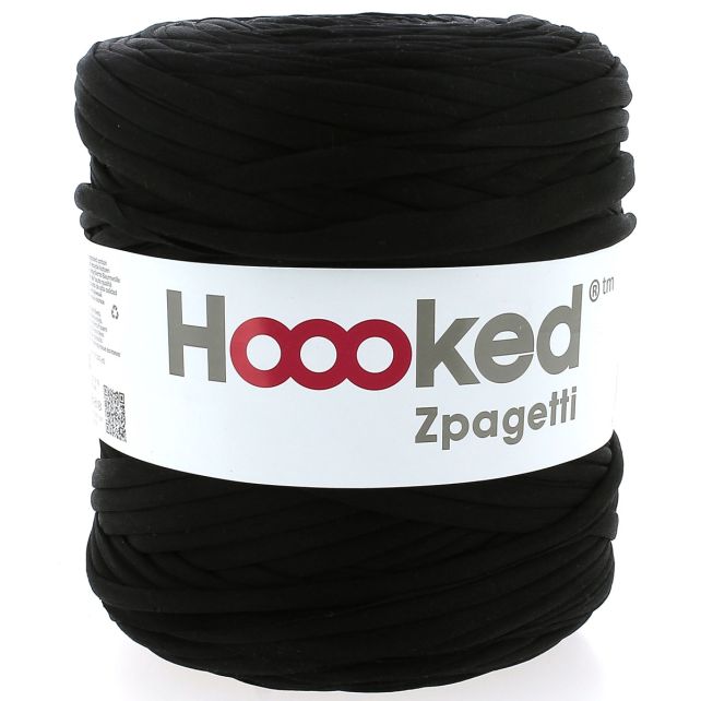 Zpagetti Cotton Yarn Glossy Black