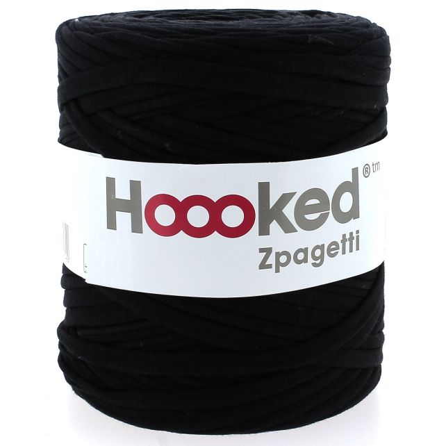 Zpagetti Cotton Yarn Black Wave