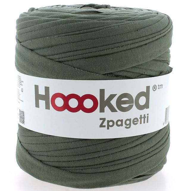 Zpagetti Cotton Yarn Olive Chiffon