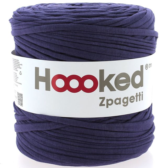 Zpagetti Cotton Yarn Purple Nero