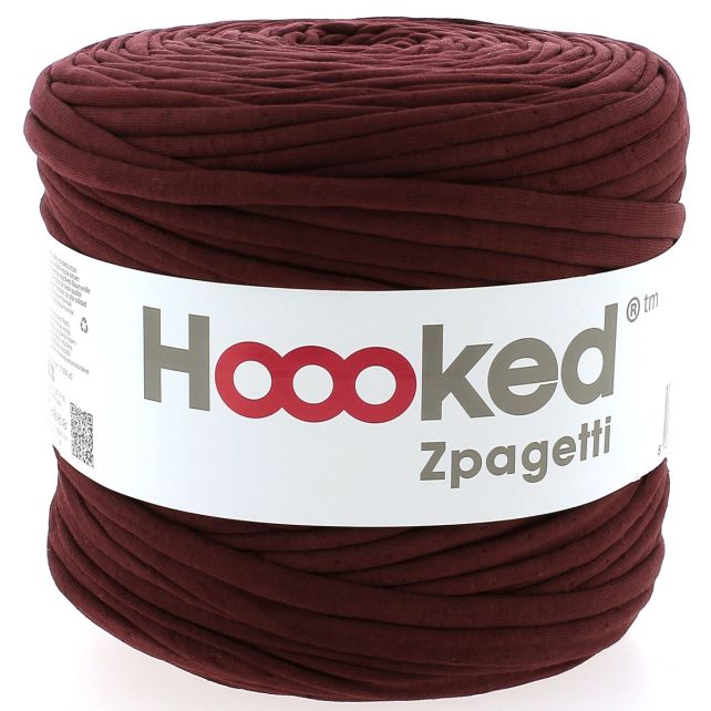 Zpagetti Cotton Yarn Marsala Bag
