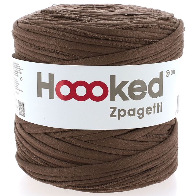 Zpagetti Cotton Yarn Top Brown