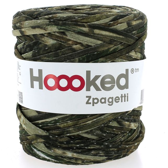 Zpagetti Cotton Yarn Top Camouflage