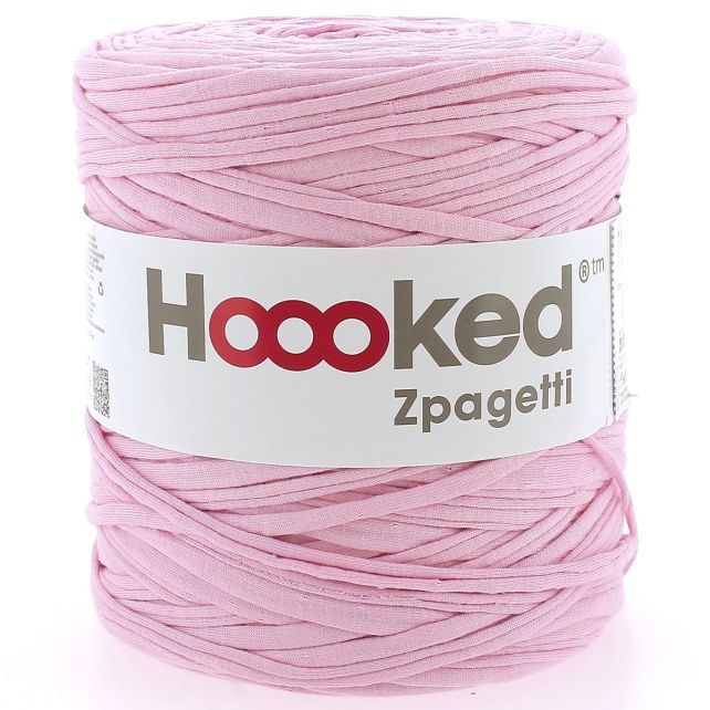 Zpagetti Cotton Yarn Pink Overflod