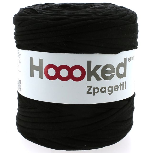 Zpagetti Cotton Yarn Glossy Black