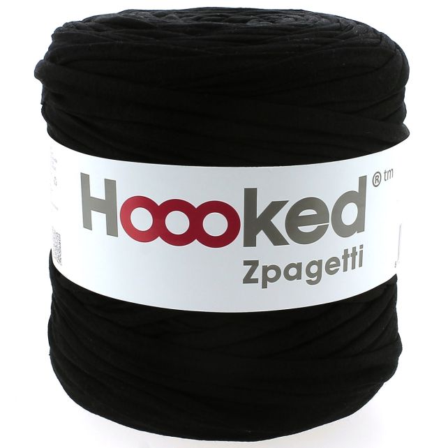 Zpagetti Cotton Yarn Simple Black