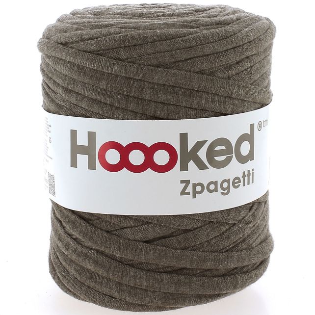 Zpagetti Cotton Yarn Taupe Blanket