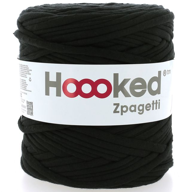 Zpagetti Cotton Yarn Dry Black