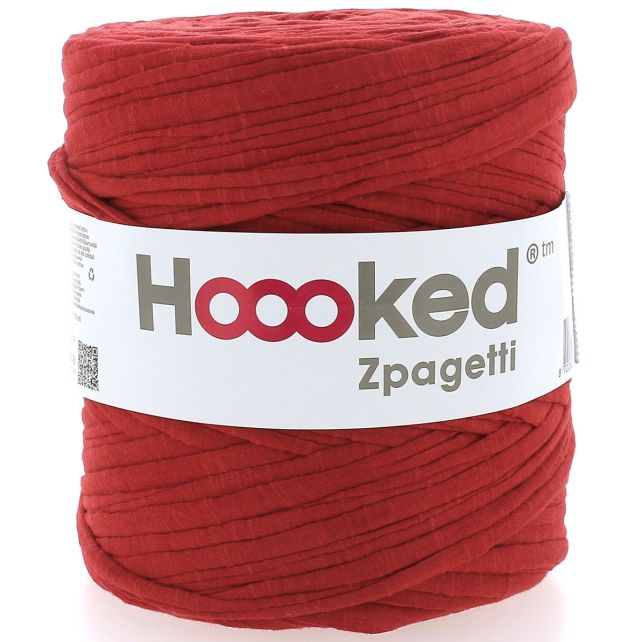 Zpagetti Cotton Yarn Textured Red