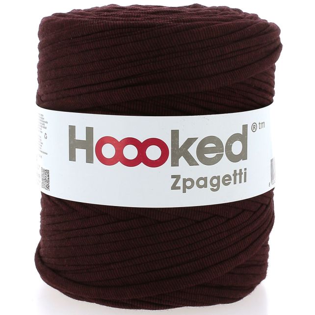 Zpagetti Cotton Yarn Bordeaux Lines