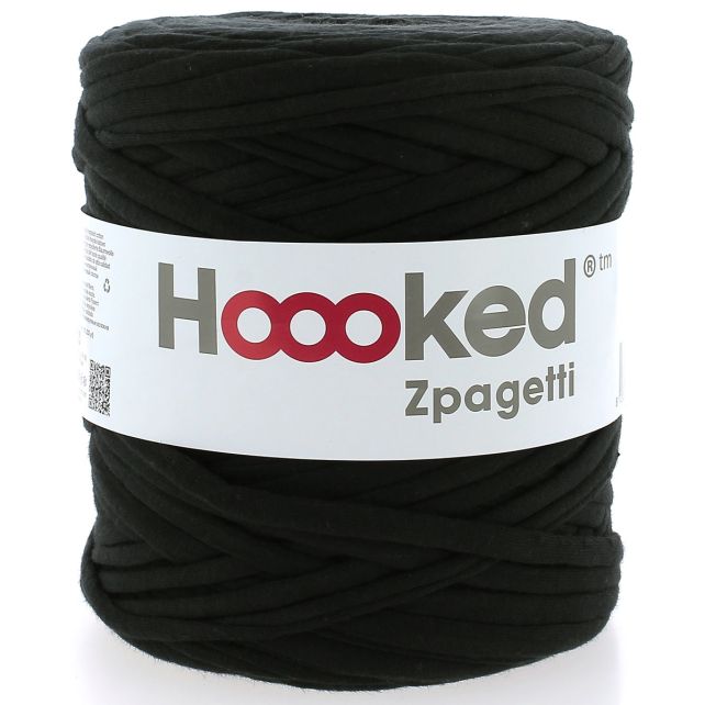 Zpagetti Cotton Yarn Frozen Black
