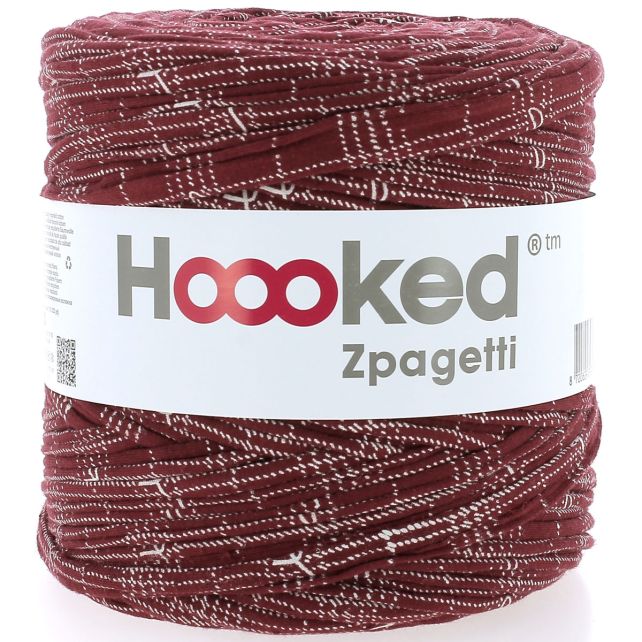 Zpagetti Cotton Yarn Bordeaux Graphic