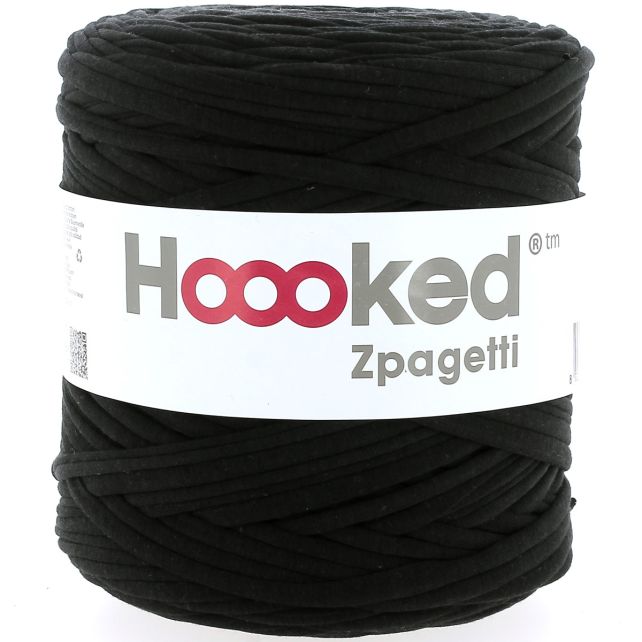 Zpagetti Cotton Yarn Carbon Black