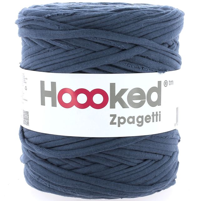 Zpagetti Cotton Yarn Blue Machine