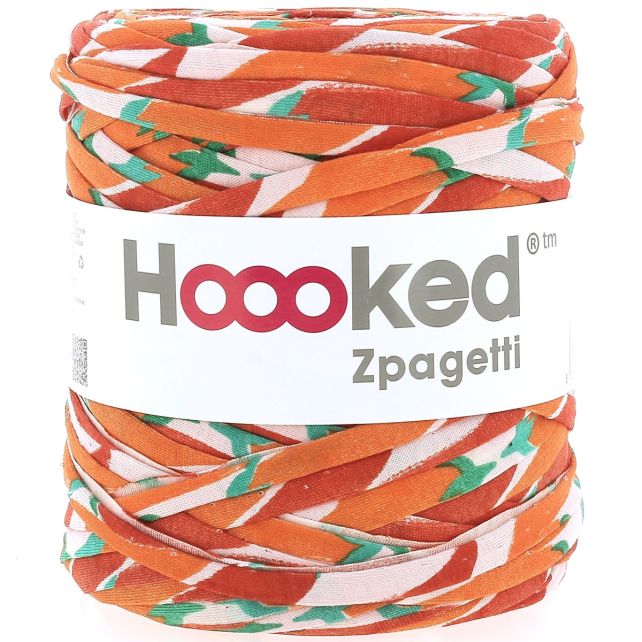 Zpagetti Cotton Yarn Citrus Orange Festival