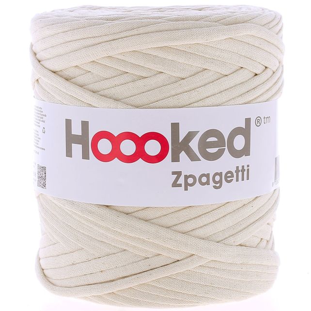 Zpagetti Cotton Yarn Relieved Beige