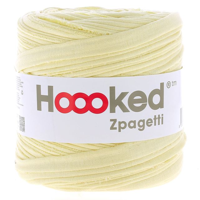 Zpagetti Cotton Yarn Yellow Spiral
