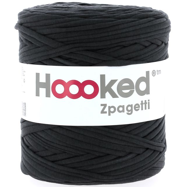 Zpagetti Cotton Yarn Dry Black