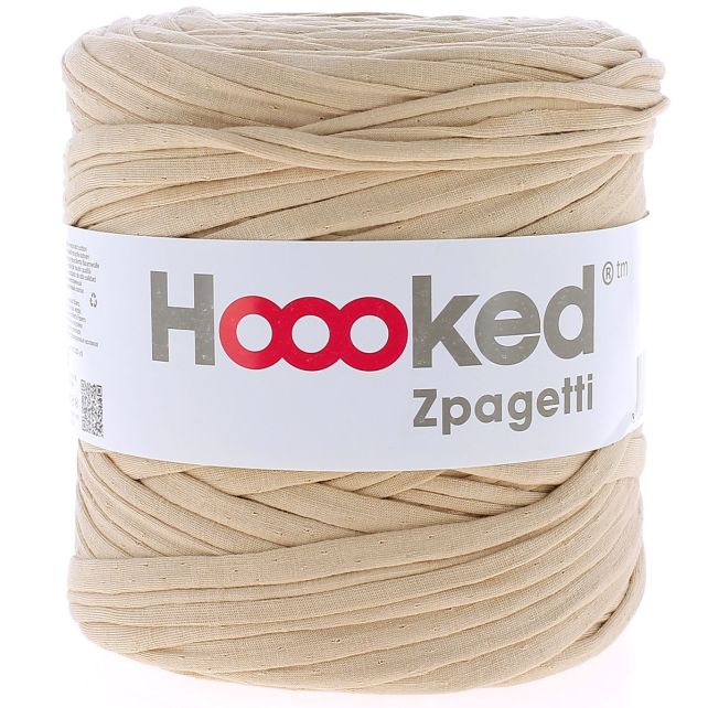 Zpagetti Cotton Yarn Tan of Beige