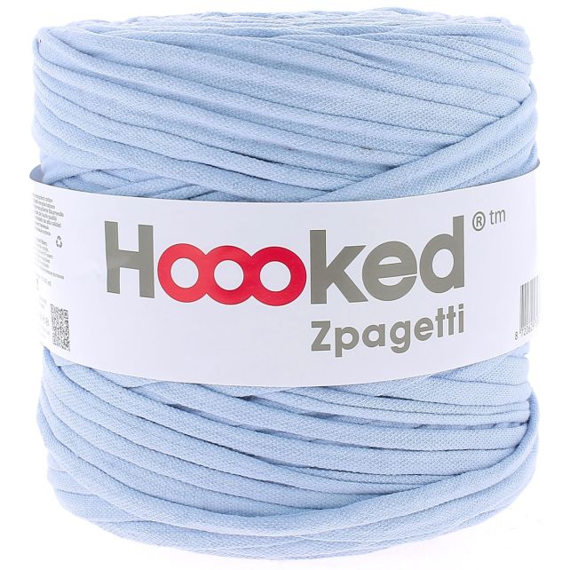Zpagetti Cotton Yarn Polo Light Blue