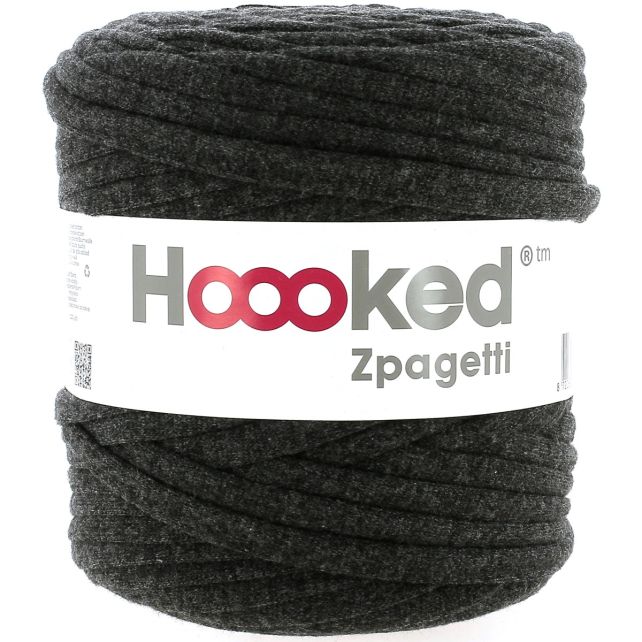 Zpagetti Cotton Yarn Anthracite Blanket