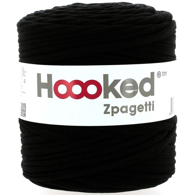 Zpagetti Cotton Yarn Black Robot