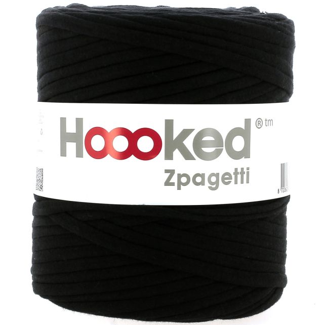 Zpagetti Cotton Yarn Black Flag