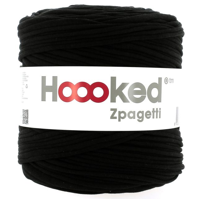 Zpagetti Cotton Yarn Rip Black
