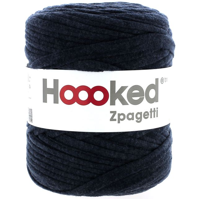 Zpagetti Cotton Yarn Fluffy Dark Blue