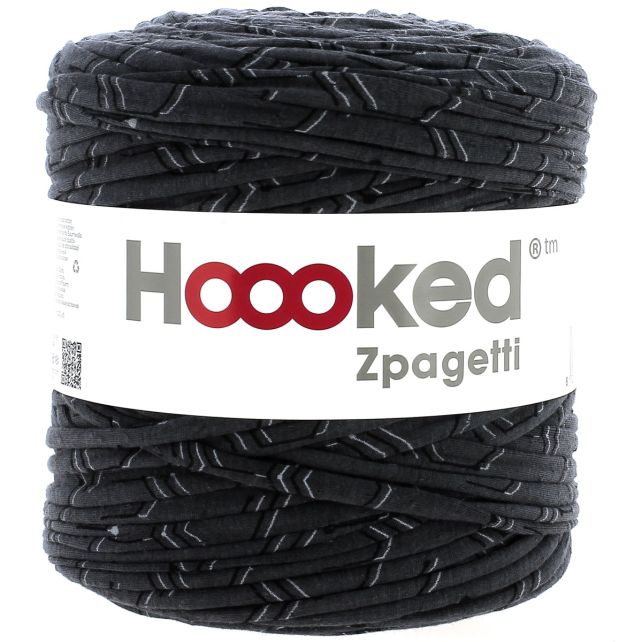 Zpagetti Cotton Yarn Geometric Anthracite