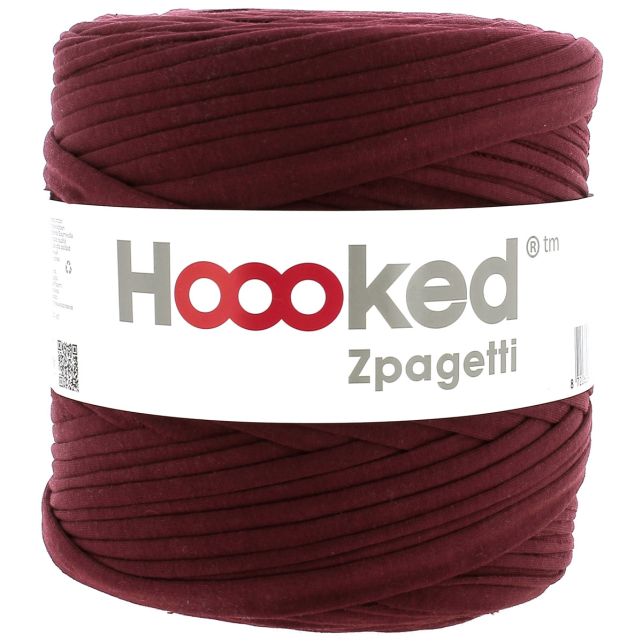 Zpagetti Cotton Yarn Bordeaux Lines