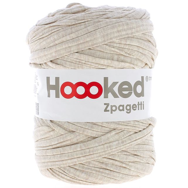 Zpagetti Cotton Yarn Beige Blanket