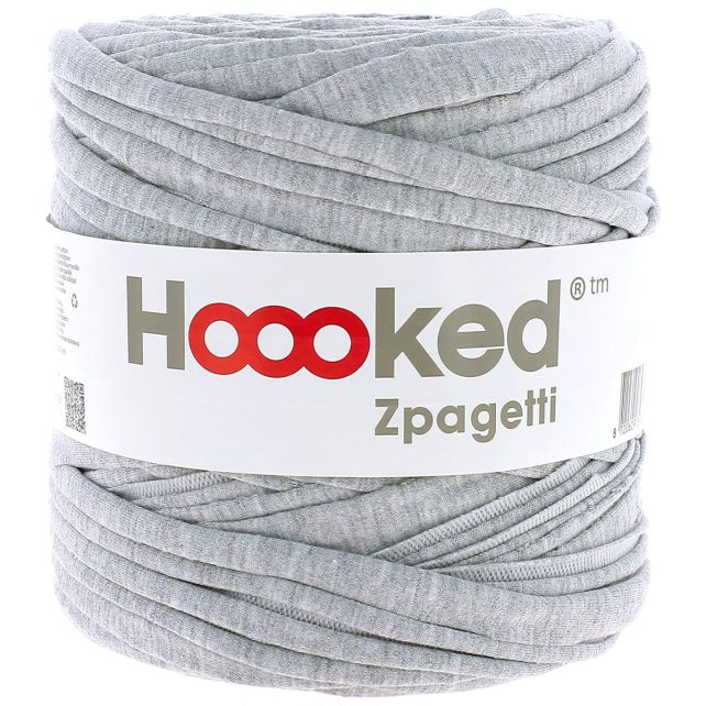 Zpagetti Cotton Yarn Grey Pillow