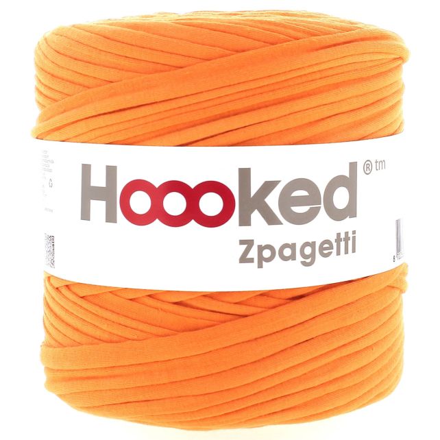 Zpagetti Cotton Yarn Wavy Orange