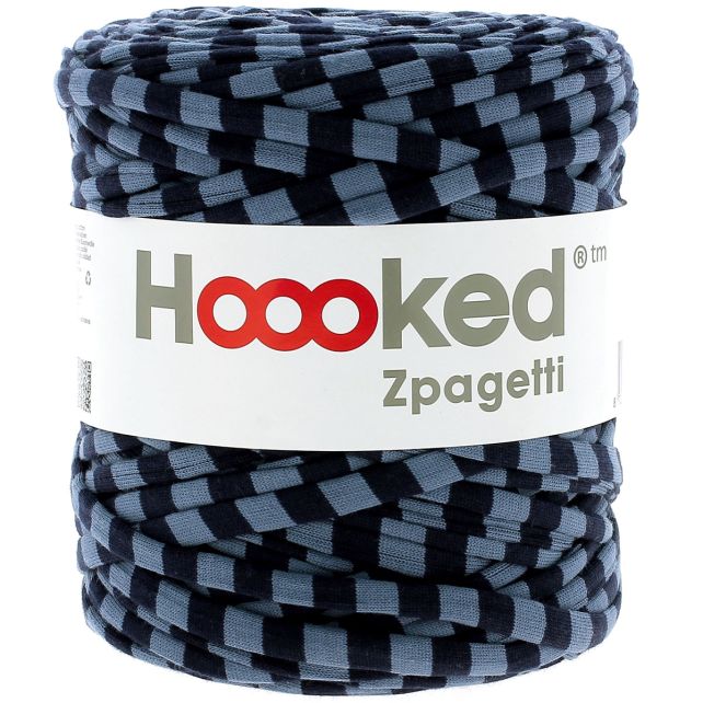 Zpagetti Cotton Yarn Blue Lines