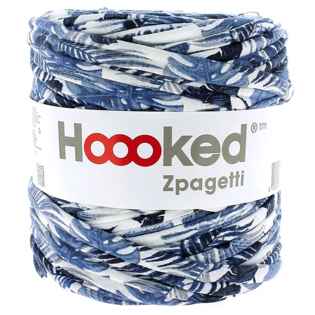 Zpagetti Cotton Yarn Blue Leaf