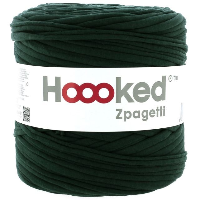 Zpagetti Cotton Yarn Dark Green Oversize